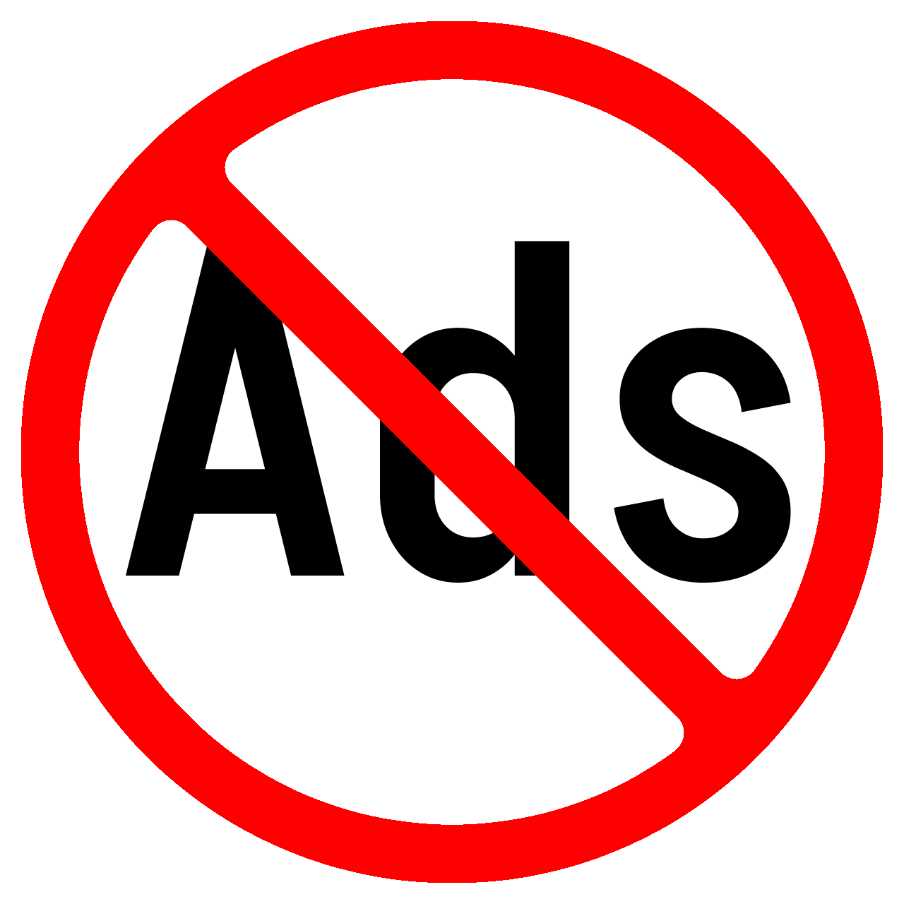No Ads